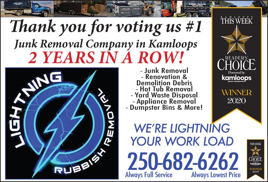 Award- Lightning Rubbish Removal